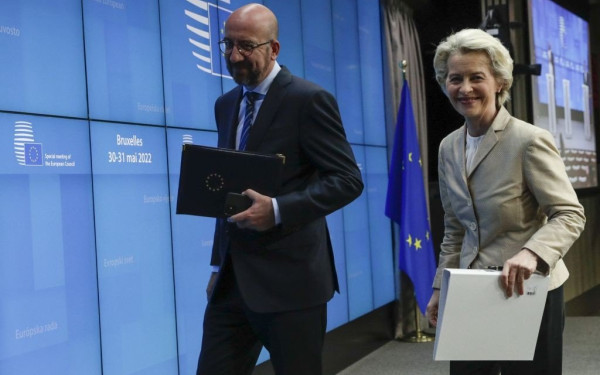 Ε.Ε. Μισέλ και φον ντερ Λάιεν καταδικάζουν την επίθεση στην Οδησσό κατά την επίσκεψη Ζελένσκι - Μητσοτάκη