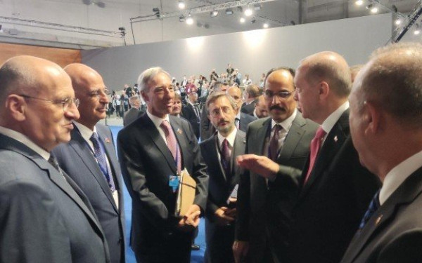 "Πηγαδάκι" Δένδια με Ερντογάν και Τσαβούσογλου