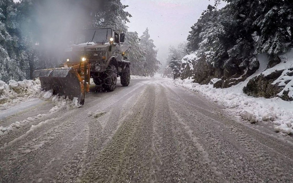 Ογδόντα εκχιονιστικά σε ετοιμότητα για την κακοκαιρία στη δυτική Μακεδονία