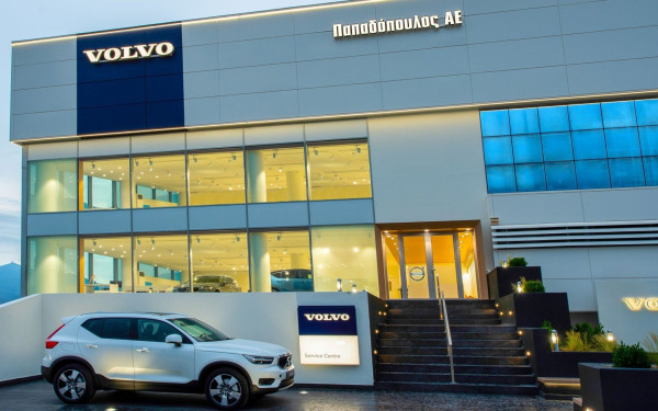 Νέα σύγχρονη κάθετη μονάδα Volvo Παπαδόπουλος στη Θεσσαλονίκη