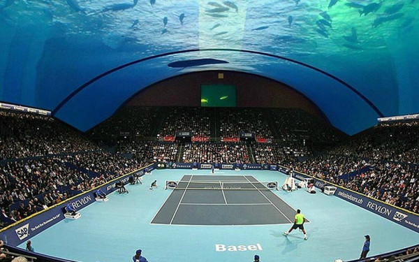 Το πρώτο υποβρύχιο γήπεδο τένις στον κόσμο θα βρίσκεται στο Ντουμπάι