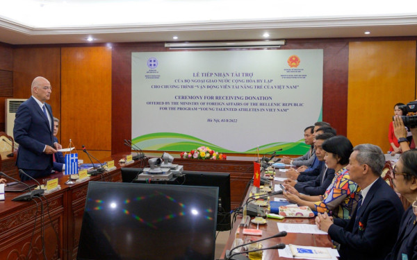 Στο Βιετνάμ ο Δένδιας: Ενδυνάμωση των διμερών σχέσεων - Προσήλωση στον σεβασμό του Δικαίου της Θάλασσας