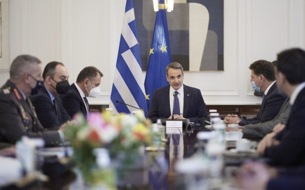 Συνεδριάζει υπό την προεδρία του Κυριάκου Μητσοτάκη το ΚΥΣΕΑ