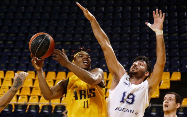 Μπάσκετ: Φιλική νίκη του Άρη επί του Κολοσσού με 84-67 στο Παλέ
