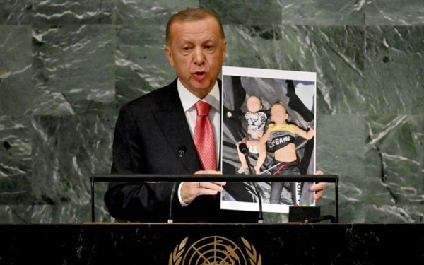 Νέα πρόκληση Ερντογάν από το βήμα του ΟΗΕ