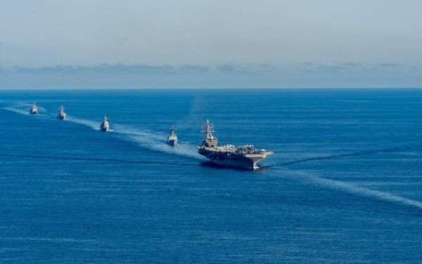 Πυρκαγιά σε αμερικανικό αεροπλανοφόρο - Εννιά τραυματίες