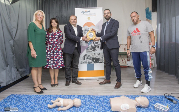 Απινιδωτής «Ζωής» στον δήμο Πυλαίας - Χορτιάτη από την «Euromedica - Αρωγή»