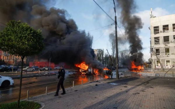 Ουκρανία: Εκρήξεις στο κέντρο του Κιέβου