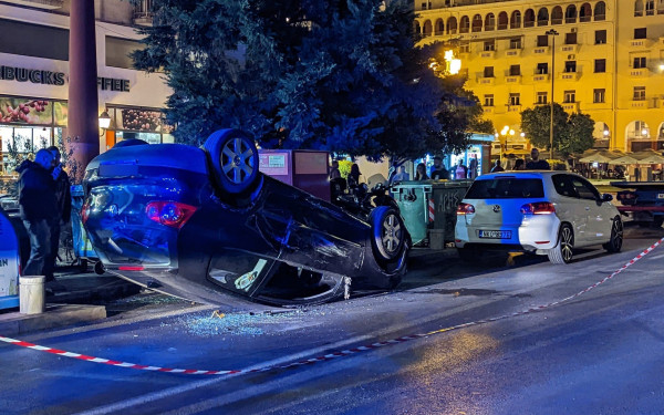 Θεσσαλονίκη: Καραμπόλα με τραυματίες στη Λεωφόρο Νίκης! (φωτ.)