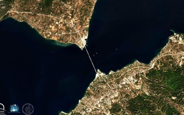 Ο ευρωπαϊκός δορυφόρος Copernicus φωτογράφισε ελληνική γέφυρα