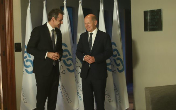 Ο Ολαφ Σολτς στην Αθήνα στις 27 Οκτωβρίου