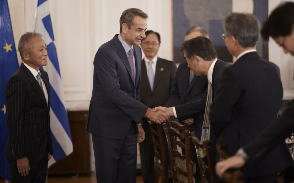 Μητσοτάκης: Κατάλληλη στιγμή να συζητήσουμε περαιτέρω ενίσχυση των οικονομικών δεσμών Ελλάδας - Ιαπωνίας