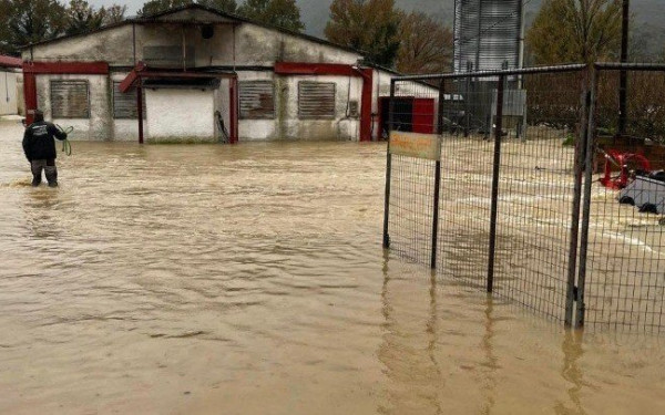 Πλημμύρες στα Σύβοτα Θεσπρωτίας