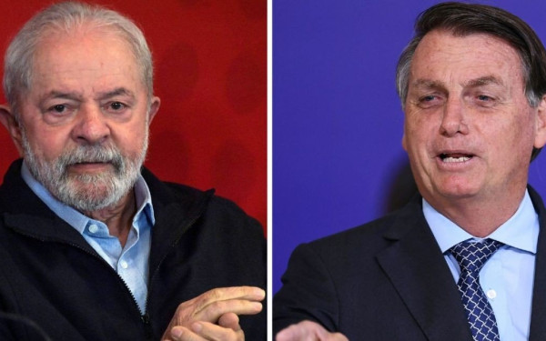 Βραζιλία: Προβάδισμα Λούλα έναντι στον Μπολσονάρου