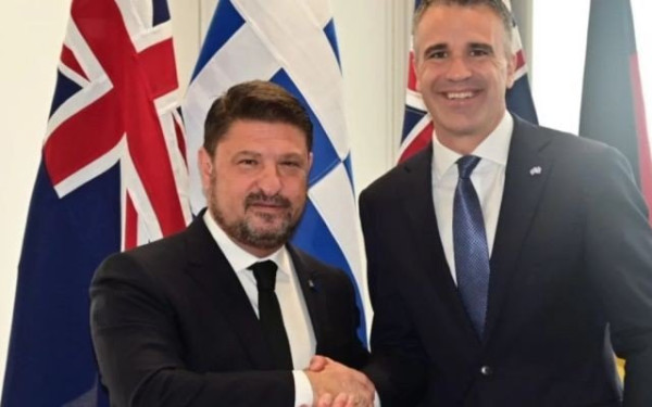 Συνάντηση Χαρδαλιά με τον πρωθυπουργό της Ν. Αυστραλίας