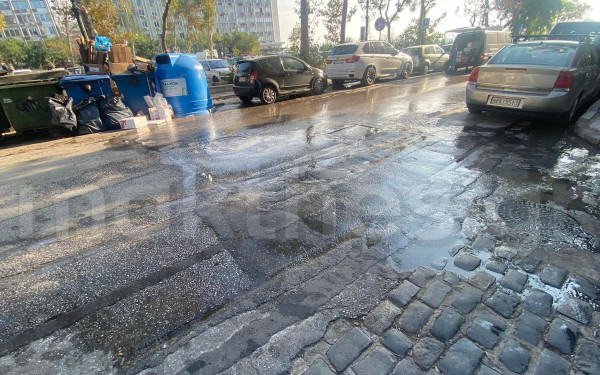 Θεσσαλονίκη: «Ράγισε» η Ίωνος Δραγούμη - Απίστευτες εικόνες