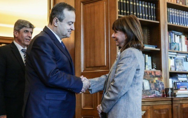 Κ. Σακελλαροπούλου: Υπόδειγμα καλής γειτονίας οι σχέσεις Ελλάδας - Σερβίας