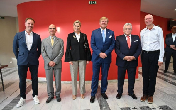 Στο ΑΠΘ το βασιλικό ζεύγος της Ολλανδίας για το «Επιχειρηματικό Πανεπιστήμιο» (φωτ.)