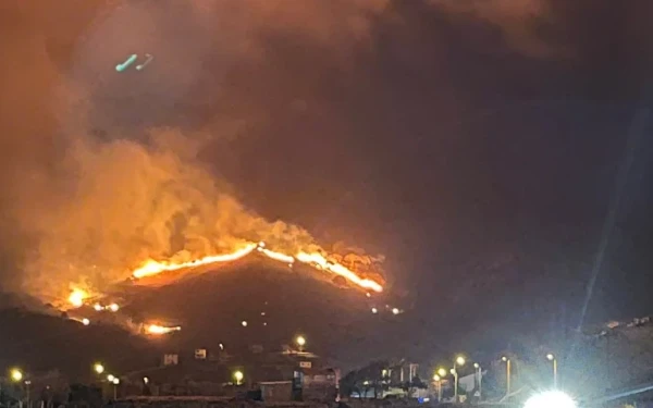 Μεγάλη φωτιά στην Ιμβρο