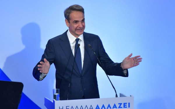 «Προεκλογική» ομιλία Μητσοτάκη στην Πάτρα με επίθεση στον ΣΥΡΙΖΑ και στα «σχέδια κάποιων» που παρακολουθούσαν με το Predator (βίντεο)