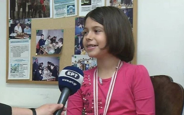 Μαριάντα Λάμπου: Πρωταθλήτρια Ευρώπης στο σκάκι ετών... εννέα (βίντεο)