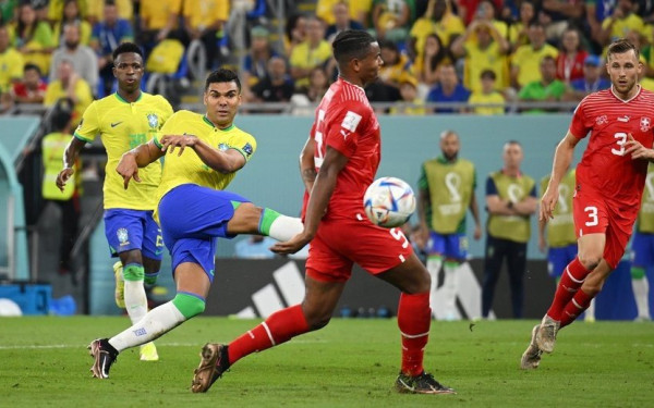 Βραζιλία - Ελβετία 1-0: Η «ζωγραφιά» του Κασεμίρο (βίντεο)