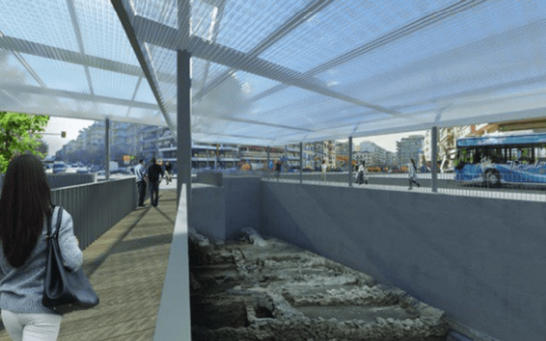 Μετρό: Στην τελική ευθεία η ανάδειξη των αρχαιοτήτων στους σταθμούς Αγίας Σοφίας και Βενιζέλου - Δείτε φωτογραφίες