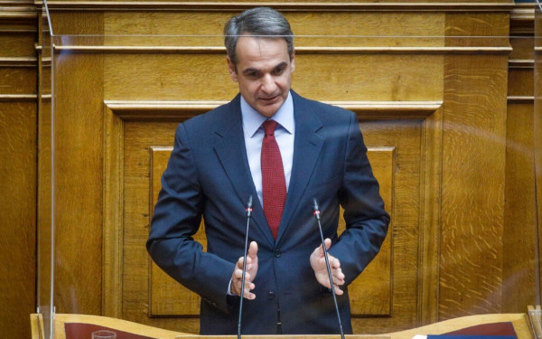 Μητσοτάκης στη Βουλή για τις παρακολουθήσεις: 75.000 επισυνδέσεις επί κυβέρνησης ΣΥΡΙΖΑ  (Live)