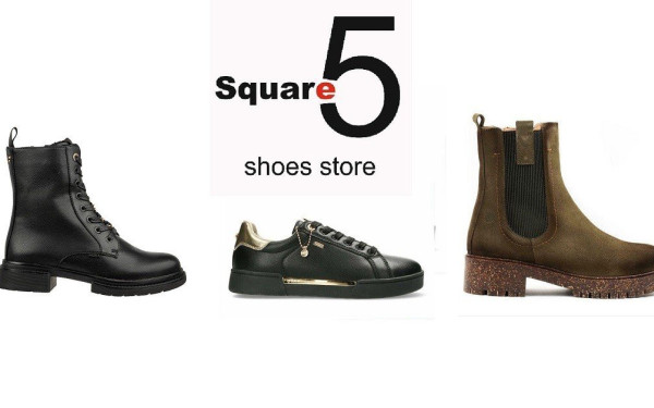 Square 5 Shoes: Οι τελευταίες τάσεις της μόδας στα... πόδια σας