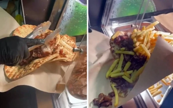 Πόσο πεινάνε, πια, στη Δράμα; Έφτιαξαν... τρι-πιτόγυρο - Δείτε το βίντεο