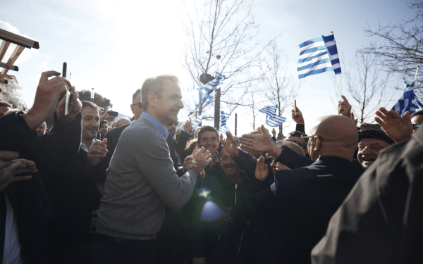 Μητσοτάκης από Λιβαδειά: Αισιοδοξία για συνυποσχετικό με την Αλβανία για την οριοθέτηση της ΑΟΖ  (βίντεο, φωτ.)