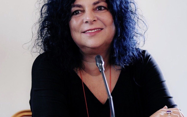 ﻿Η Μαρία Τσαντσάνογλου, διευθύντρια του MOMus-Μουσείου Μοντέρνας Τέχνης- Συλλογή Κωστάκη