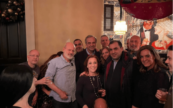 Χριστουγεννιάτικο ρεβεγιόν στον Πειραιά για τον Αντώνη Σαμαρά 