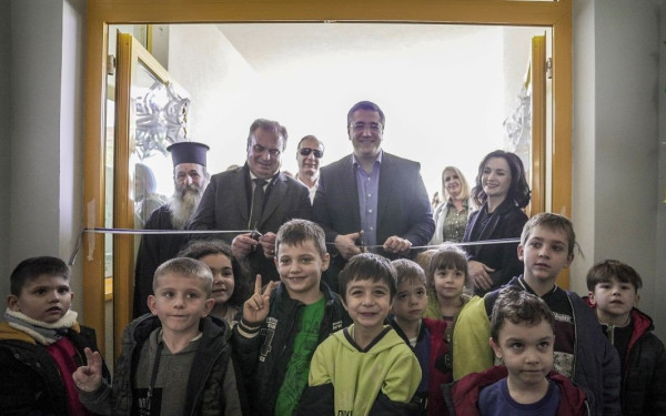 Χαλκιδική: Εγκαινιάστηκε το 5ο Ολοήμερο Νηπιαγωγείο Νέων Μουδανιών (φωτ.)