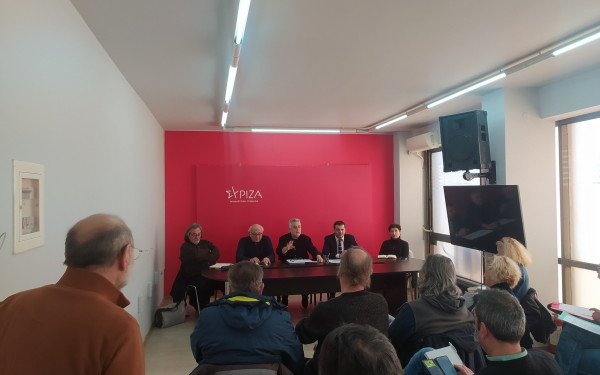 Με εκπροσώπους καλλιτεχνικών φορέων της Θεσσαλονίκης συναντήθηκαν τα στελέχη του ΣΥΡΙΖΑ Θεσσαλονίκης