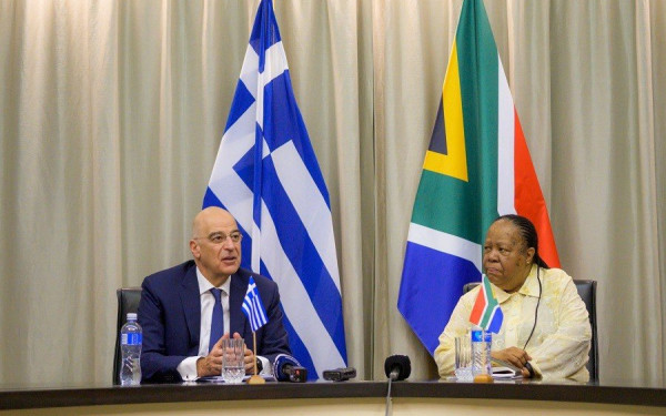 Ν. Δένδιας: Στήριξη της Ν. Αφρικής για την εκλογή της Ελλάδας στο Συμβούλιο Ασφαλείας