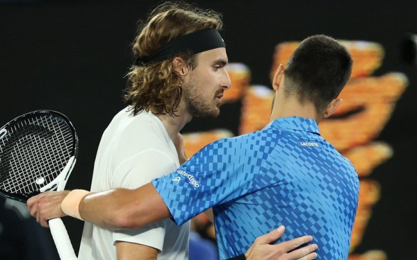 Τσιτσιπάς: «Ο Τζόκοβιτς είναι ο κορυφαίος όλων των εποχών» - Τι απάντησε ο Σέρβος (βίντεο)