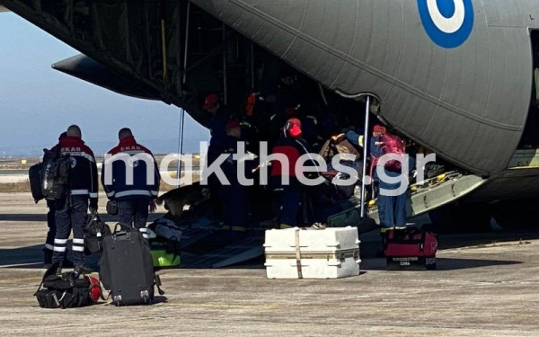 Ένδειξη βλάβης στο C-130 που μετέφερε την ομάδα της ΕΜΑΚ στην Τουρκία - Προσγειώθηκε στην Ελευσίνα