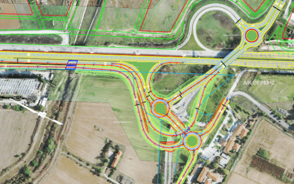 Αλλάζει ο κόμβος της Θέρμης, καταργούνται οι φωτεινοί σηματοδότες