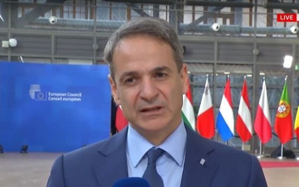 Κ. Μητσοτάκης από Βρυξέλλες: Η Ελλάδα θα σταθεί στο πλευρό της Τουρκίας και της Συρίας (βίντεο)
