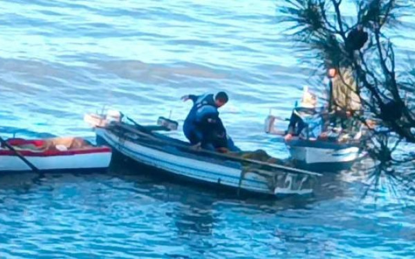 Θάσος: Ψαράς πιάστηκε... στα δίχτυα του και κινδύνεψε να πνιγεί - Δείτε βίντεο από την επιχείρηση διάσωσης