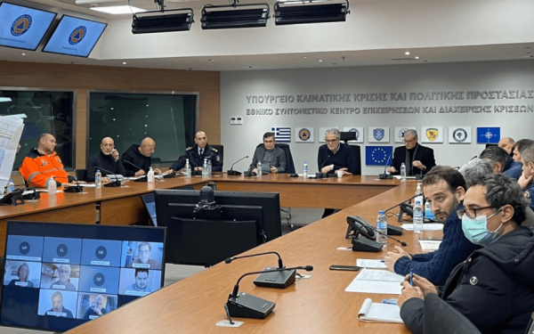 Με 3 αποφάσεις ολοκληρώθηκε η σύσκεψη υπό τον Χρ. Στυλιανίδη για την εξέλιξη της κακοκαιρίας «Μπάρμπαρα»