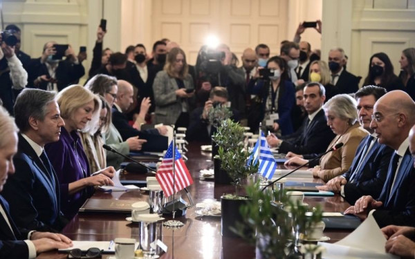 4ος γύρος Στρατηγικού Διαλόγου Ελλάδος - ΗΠΑ: «Η ακόμα πιο ισχυρή συνεργασία των δύο χωρών, προωθεί τα κοινά μας συμφέροντα» (βίντεο)