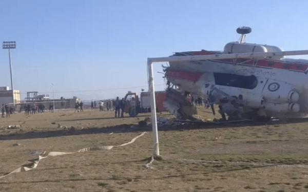 Σοκ στο Ιράν: Έπεσε ελικόπτερο με 12 επιβαίνοντες - Νεκρός και ο υπουργός Αθλητισμού (βίντεο)