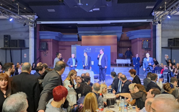 Τα παραλειπόμενα από τη χθεσινή κοπή πίτας της ΝΔ στη Θεσσαλονίκη