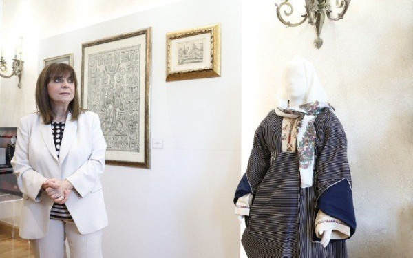 H Κ. Σακελλαροπούλου εγκαινίασε το Μουσείο Δώρων του Προεδρικού Μεγάρου