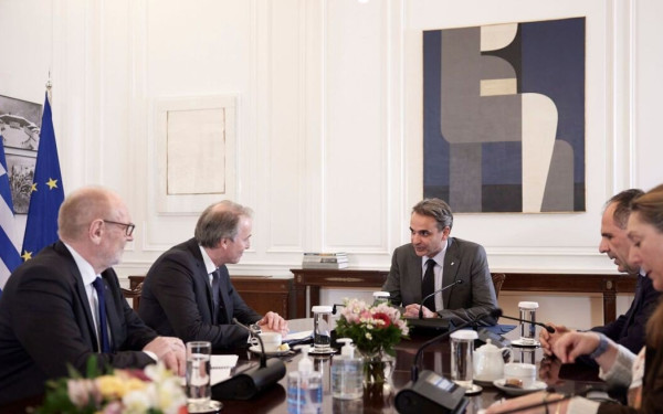 Η αναβάθμιση των σιδηροδρόμων στη συνάντηση Μητσοτάκη με  Ευρωπαίους ειδικούς