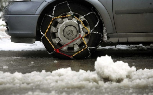 Υποχρεωτική χρήση αντιολισθητικών αλυσίδων σε ορισμένα οδικά δίκτυα της δυτικής Μακεδονίας λόγω παγετού