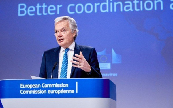 Επίσκεψη του Ευρωπαίου επιτρόπου Δικαιοσύνης Ντ. Ρεντέρς στην Ελλάδα