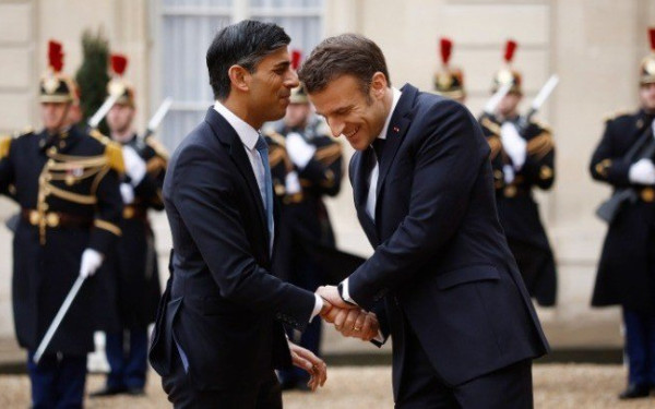 Σουνάκ- Μακρόν θα προσπαθήσουν να φθάσει ανθρωπιστική βοήθεια στη Γάζα